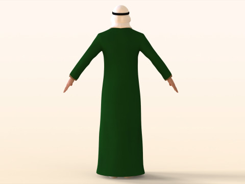 Middle East Man 3D 模型