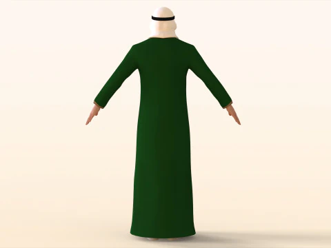 Middle East Man 3D Model