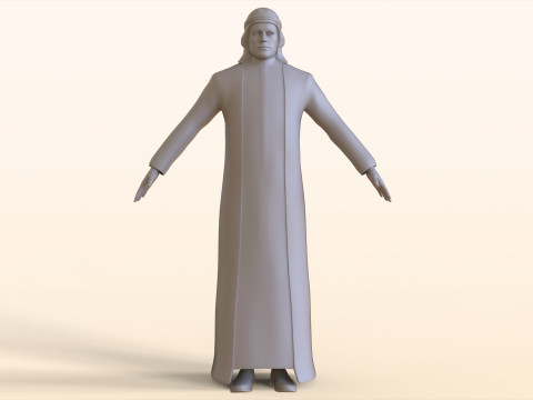 Middle East Man 3D 模型