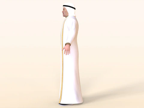 Middle East Man 3D Model