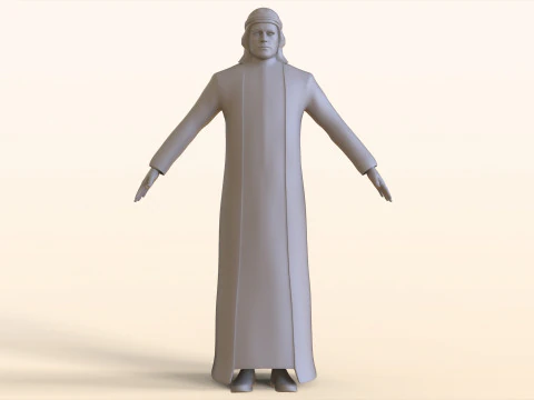 Middle East Man 3D Model