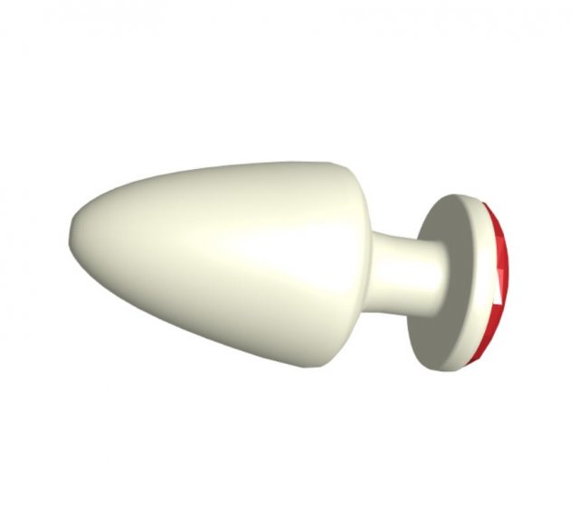 Adult Toy plug 3D Модель .c4d .max .obj .3ds .fbx .stl .blend