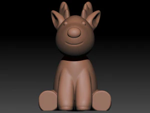 Noel geyiği 3D Baskı Modeli