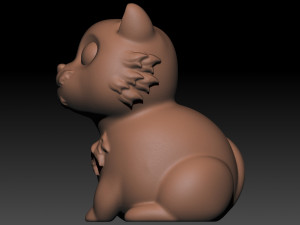 Cat 3Dプリントモデル