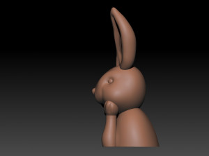 Rabbit 3Dプリントモデル