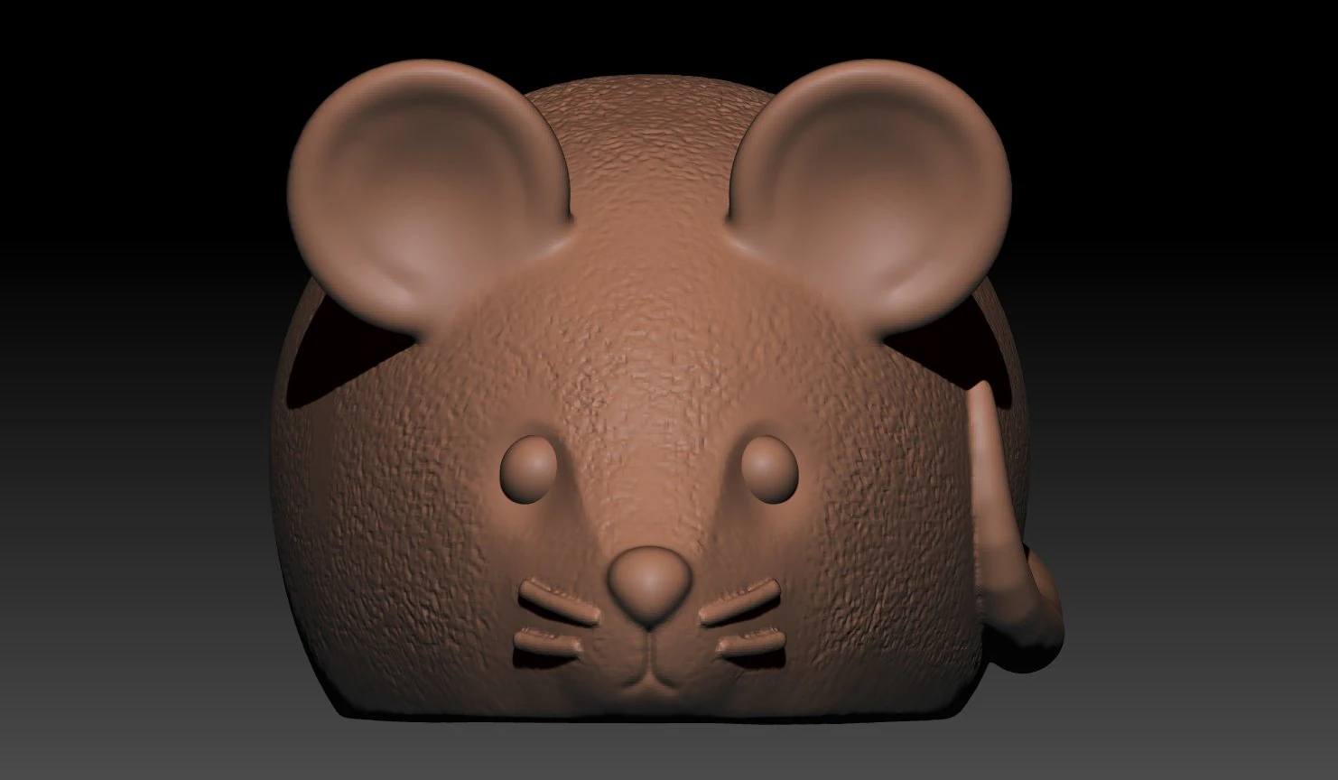 Rat 3D Print Model .c4d .max .obj .3ds .fbx .stl .blend 