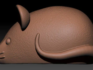 Rat 3D Print Model