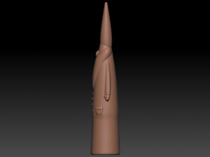 Santa Claus Christmas figure 3D-printmodel