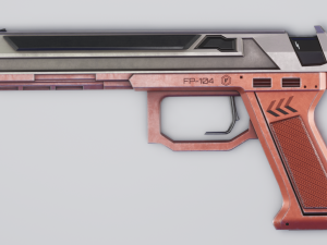FP-104 SFI-FI PISTOL 3D Модель