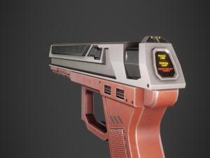 FP-104 SFI-FI PISTOL 3D Модель