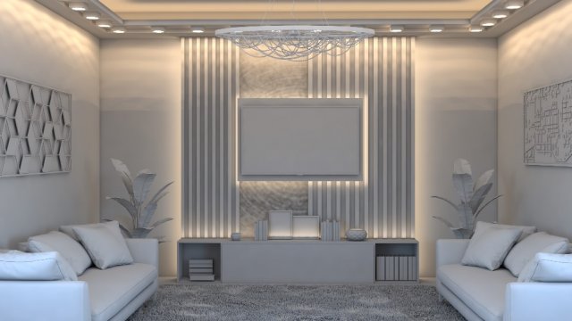 Internal space 3D Модель .c4d .max .obj .3ds .fbx .stl .blend 