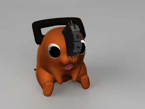 Pochita cute 3D Print Model