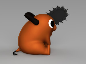Pochita cute 3D Baskı Modeli