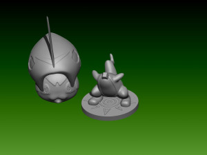 DemiVeemon Modello di stampa 3D