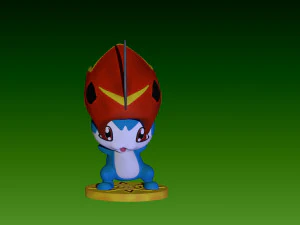 DemiVeemona Model do druku 3D