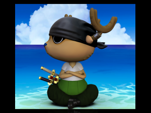 Roronoa Chopper 3D-printmodel