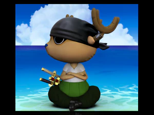 Roronoa Kıyıcı 3D Baskı Modeli