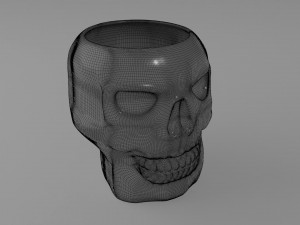 Skull mug 3D Model