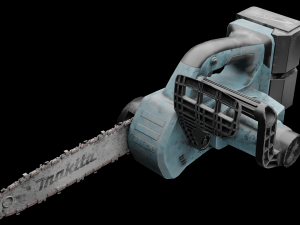 Electric Chainsaw Modelo 3D