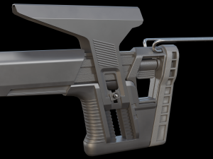 RPL - 20 Kalashnikov rifle 5-45 mm 3D Model
