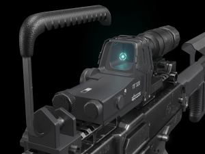 RPL - 20 Kalashnikov rifle 5-45 mm 3D Model