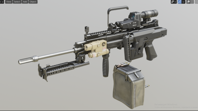 STL file Set of Assault Rifle - 50 BMG - 5.56 x 45 NATO - 7.62 x 39 AK47  🔫・3D printer model to download・Cults