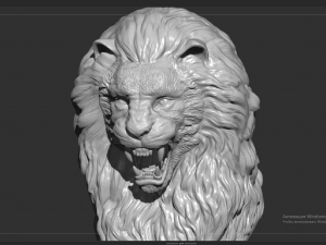 Lion 3D 打印模型