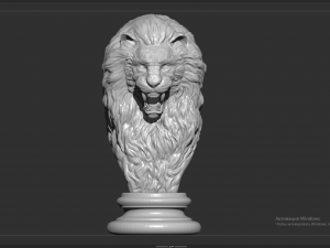 Lion Model Cetak 3D