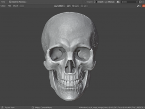 Scull 3D Принт Модель