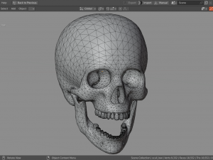 Scull 3D Модель