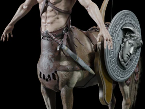 Centaur Warrior 3D Model
