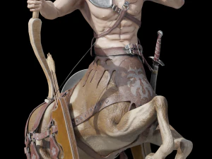Centaur Warrior 3D Model