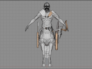 Centaur Warrior Model 3D