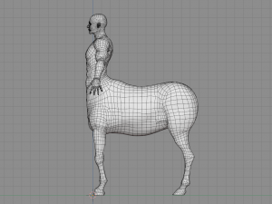 Centaur Warrior Model 3D
