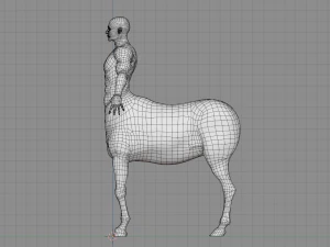 Centaur Warrior 3D Model