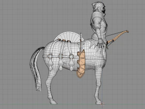 Centaur Warrior 3D Model