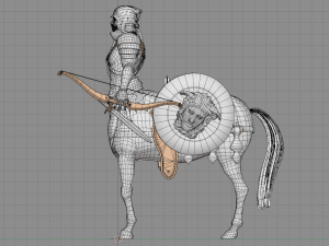 Centaur Warrior Model 3D