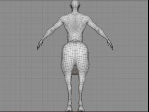 Centaur Warrior 3D Model