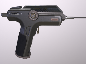 Injection Pistol 3D Модель
