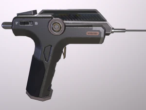 Injection Pistol 3D Model