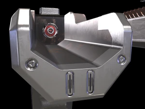 Injection Pistol 3D Model
