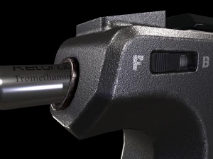 Injection Pistol 3D Model