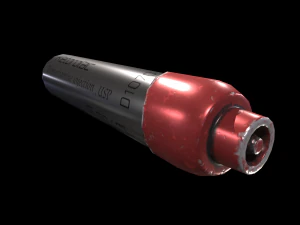 Injection Pistol 3D Model