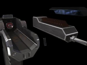 Injection Pistol 3D Model