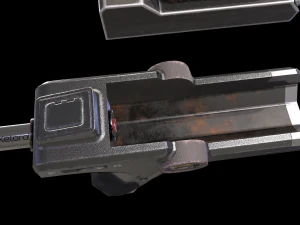 Injection Pistol 3D Model