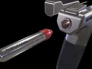 Injection Pistol 3D Model