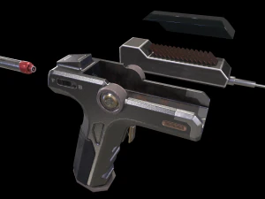 Injection Pistol 3D Model