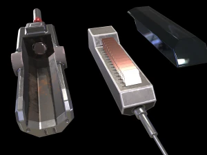 Injection Pistol 3D Model