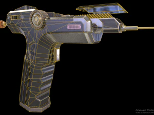 Injection Pistol 3D Model