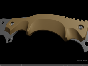 Combat Knife Modello 3D